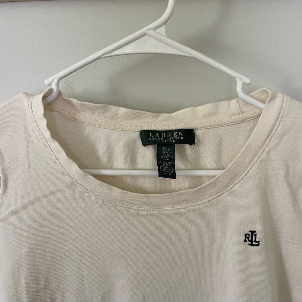 Ralph Lauren - White/Cream Long Sleeve Shirt - Picture 7 of 10